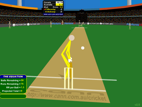 Cann Cricket Sports Game